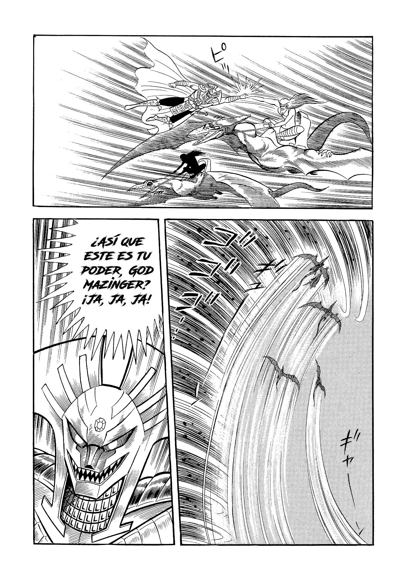 God Mazinger capítulo 7, página 18