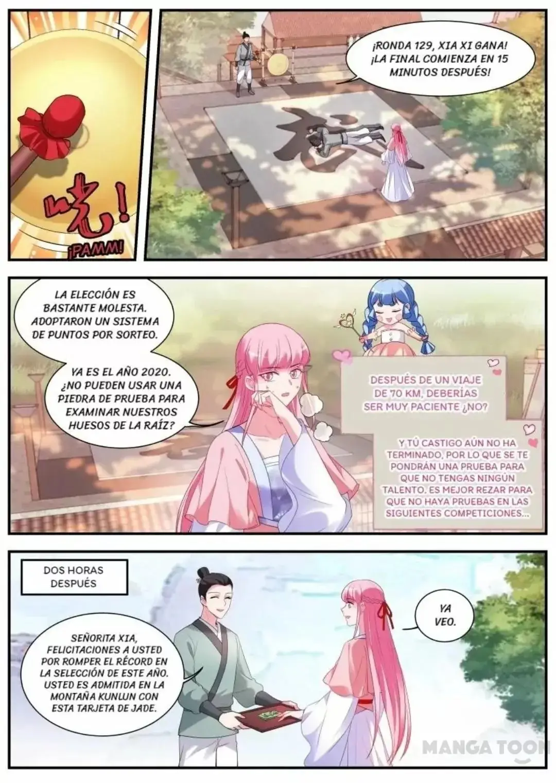 Goddess Creation System capítulo 332, página 1