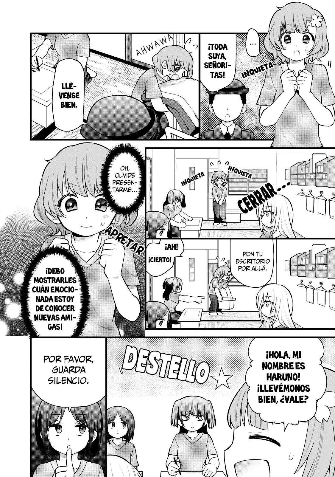 Gokuchuu! capítulo 1, página 8