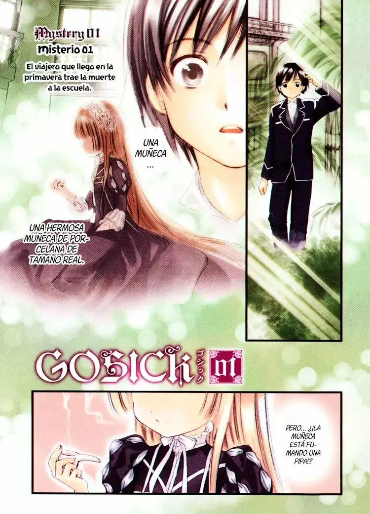 Gosick capítulo 1, página 2