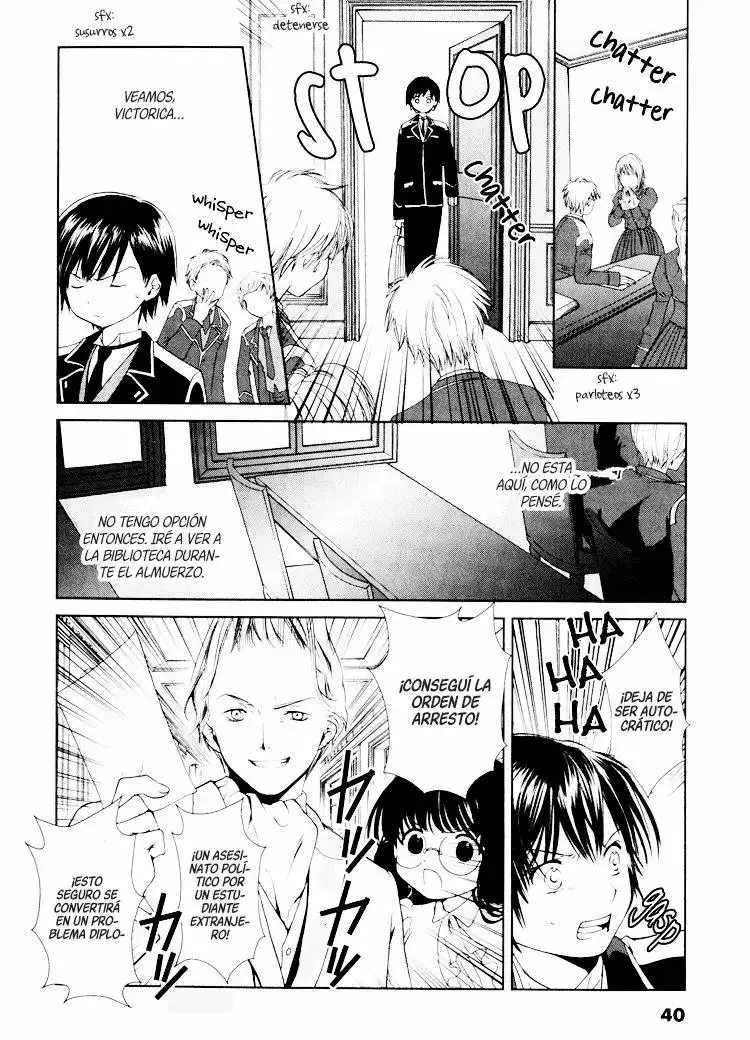Gosick capítulo 1, página 37