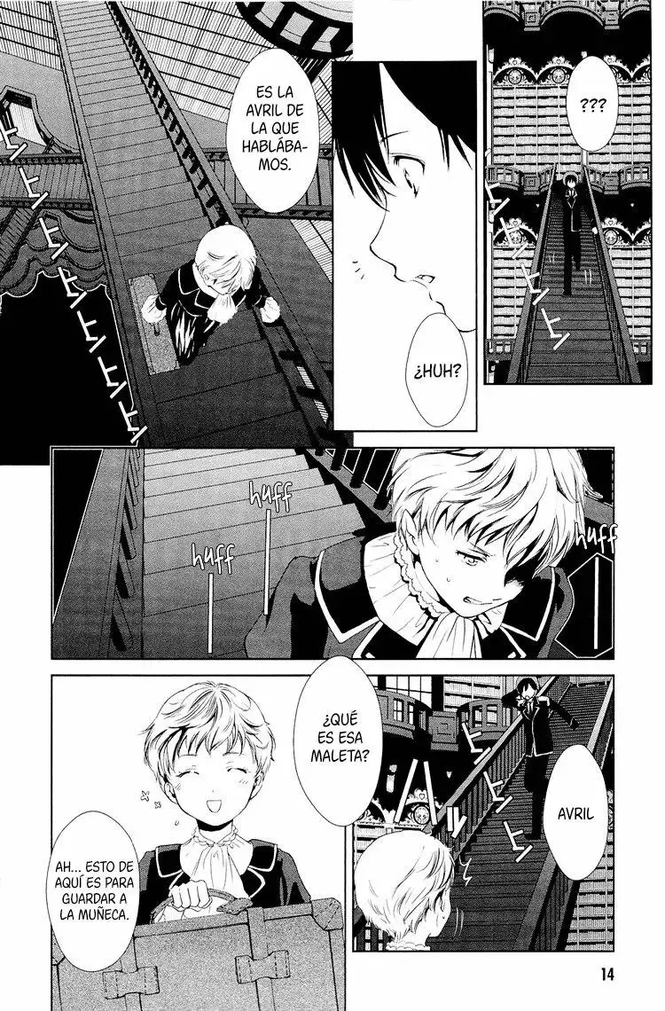 Gosick capítulo 4, página 14