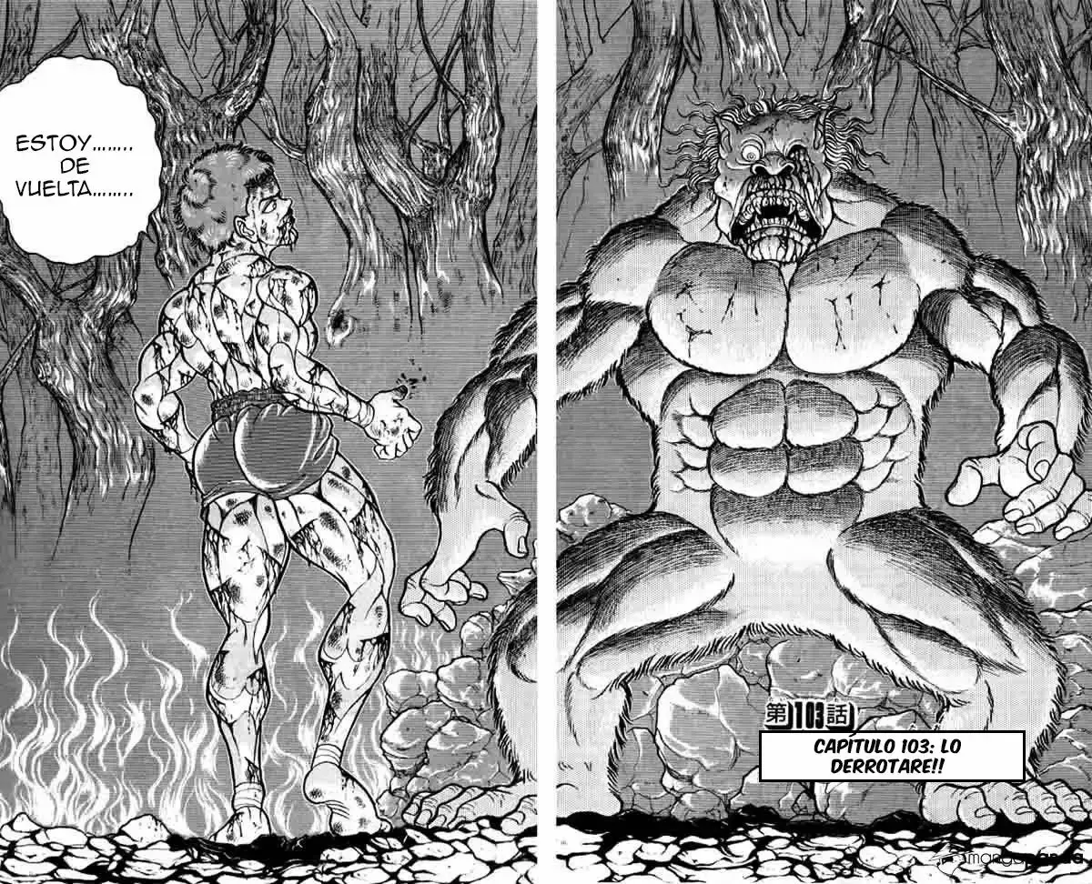Grappler Baki capítulo 103, página 2