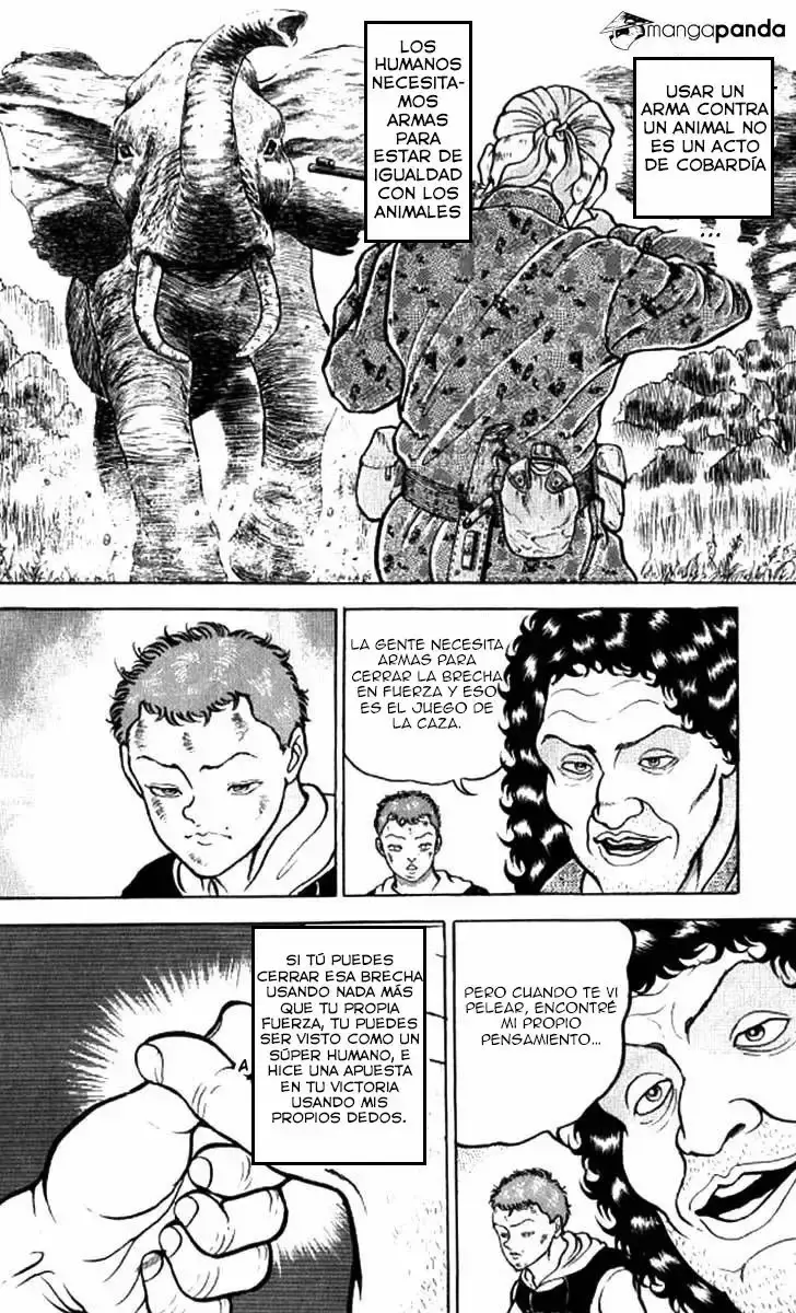 Grappler Baki capítulo 104, página 8