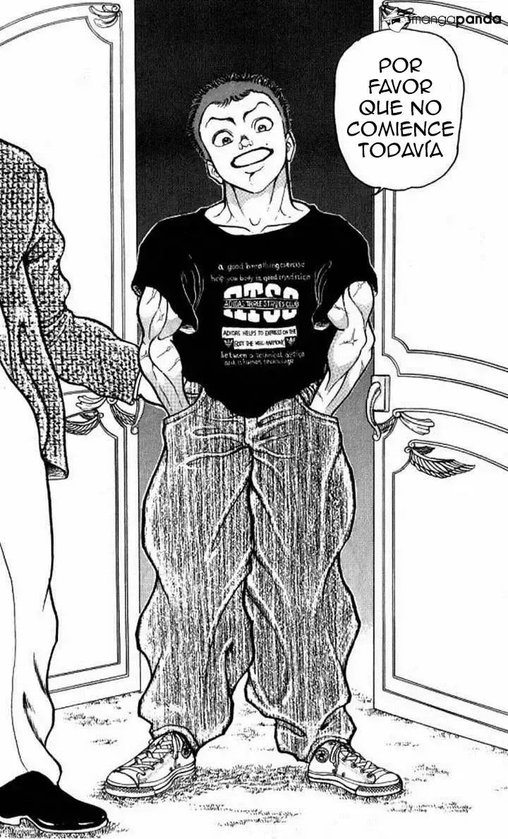 Grappler Baki capítulo 105, página 4