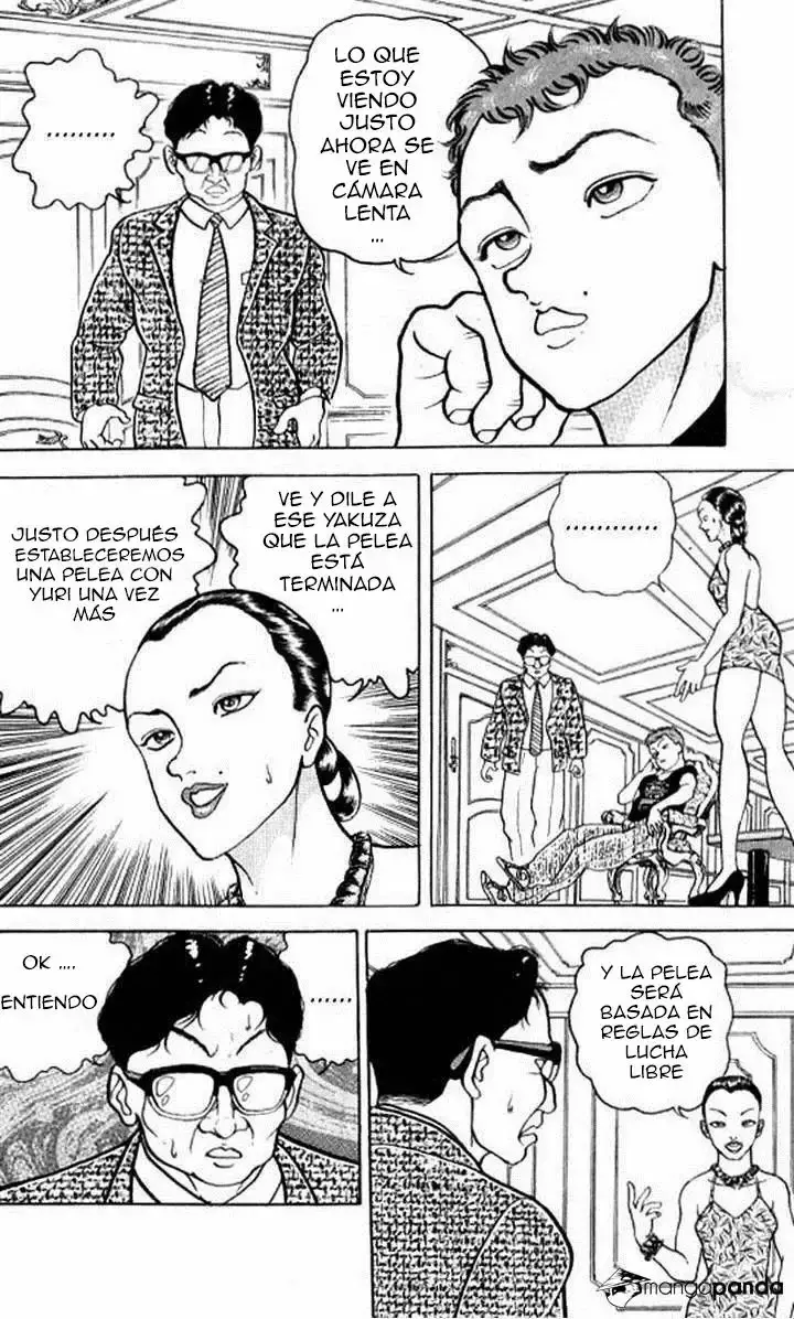 Grappler Baki capítulo 105, página 12
