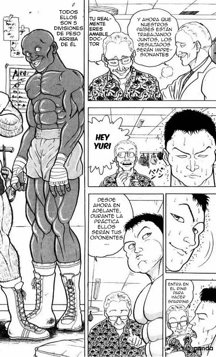 Grappler Baki capítulo 105, página 16