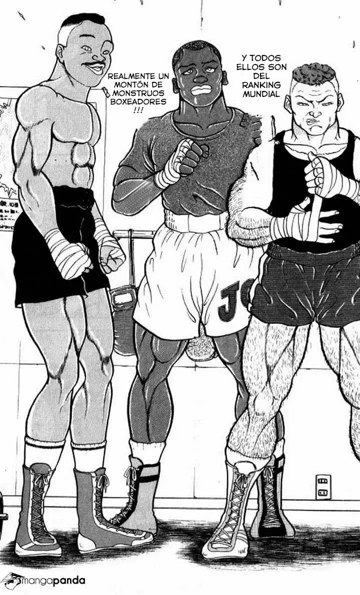 Grappler Baki capítulo 105, página 17