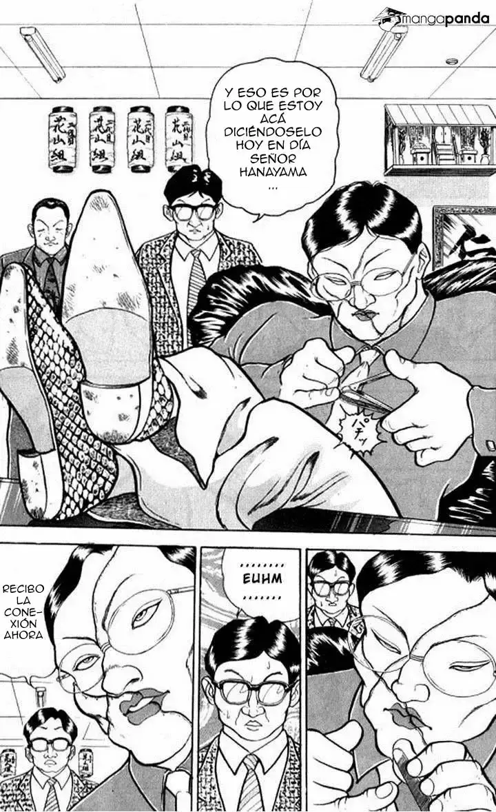 Grappler Baki capítulo 105, página 19