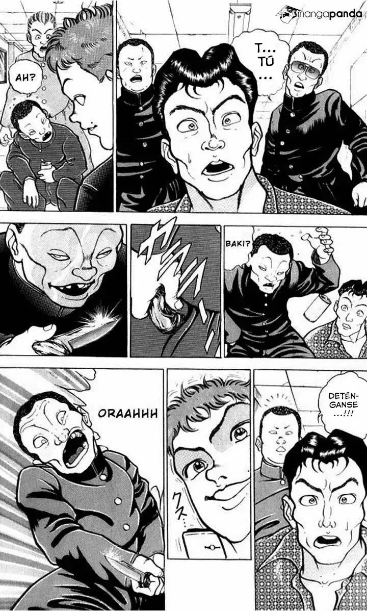 Grappler Baki capítulo 106, página 7