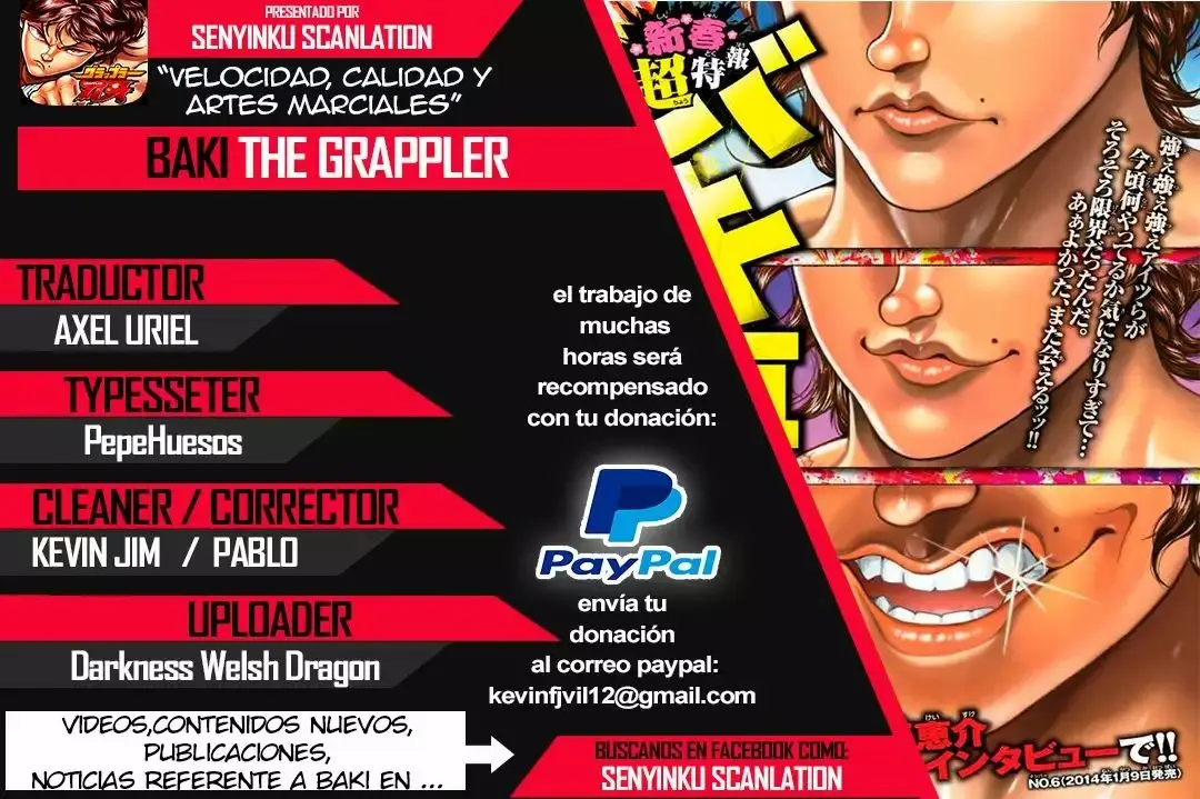 Grappler Baki capítulo 106, página 21