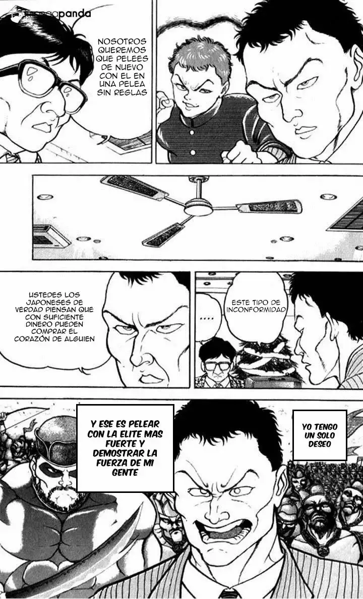 Grappler Baki capítulo 107, página 5