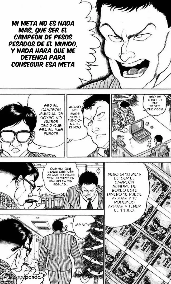 Grappler Baki capítulo 107, página 6