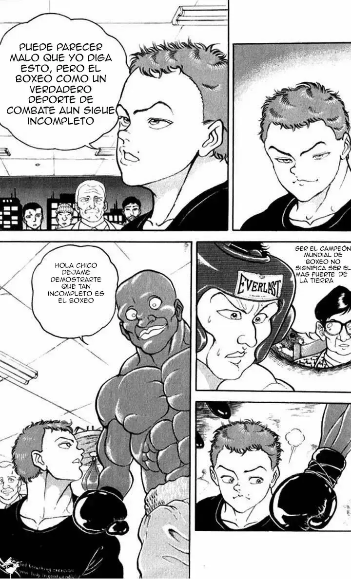 Grappler Baki capítulo 107, página 9