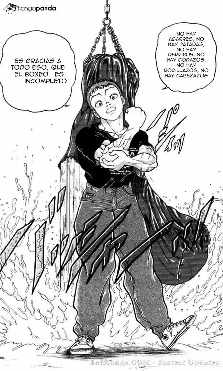Grappler Baki capítulo 107, página 16