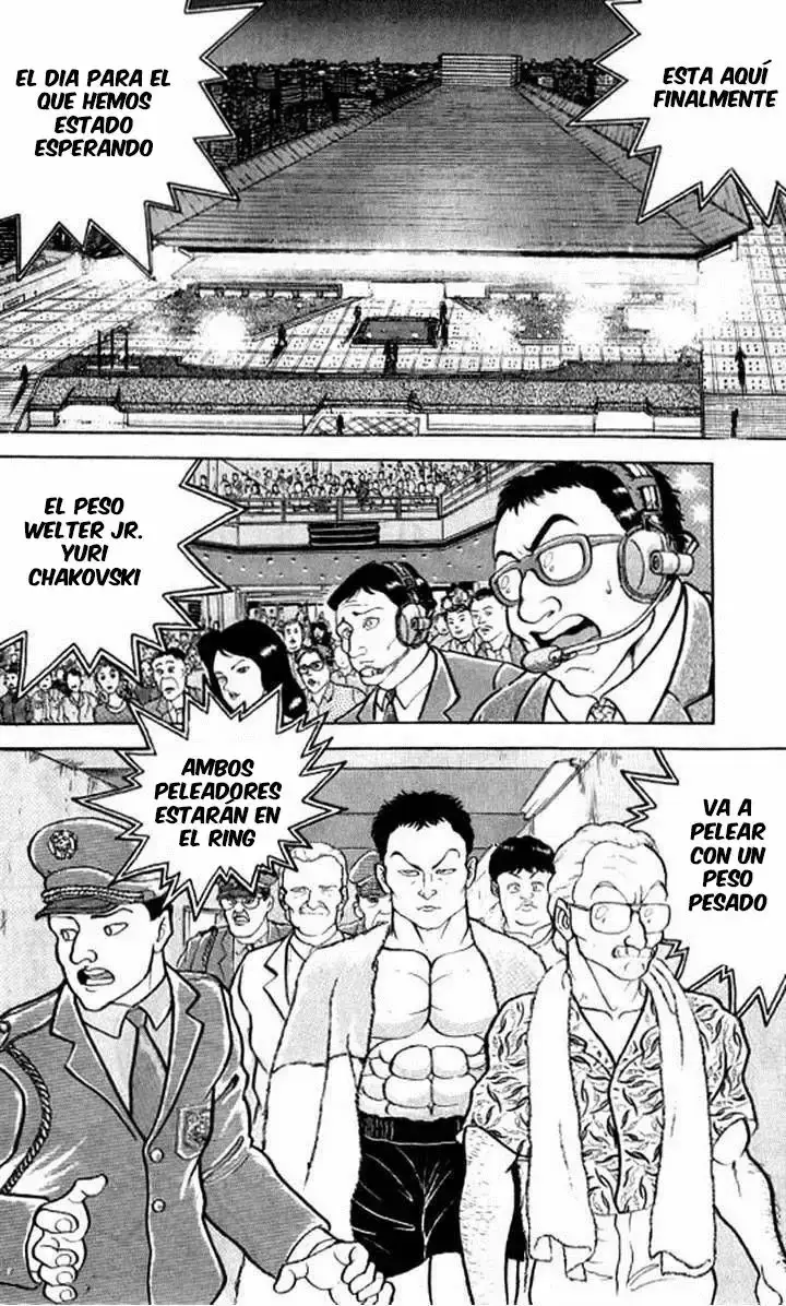 Grappler Baki capítulo 107, página 18