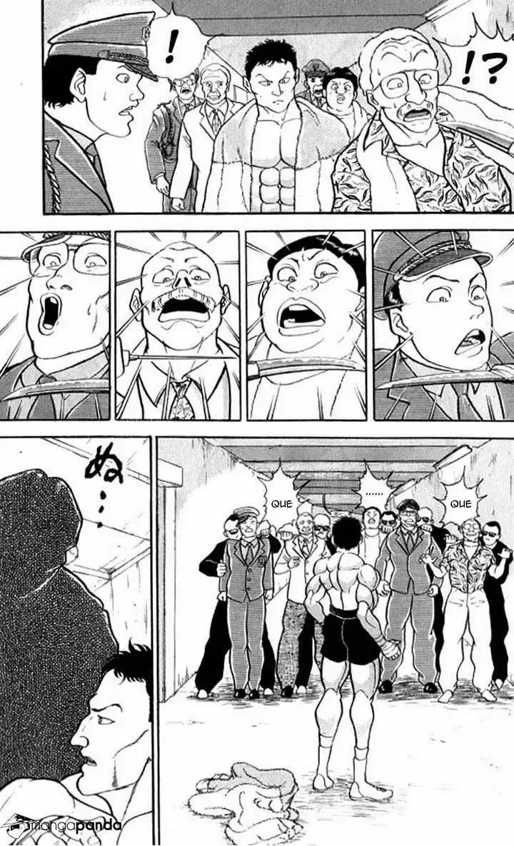 Grappler Baki capítulo 107, página 19