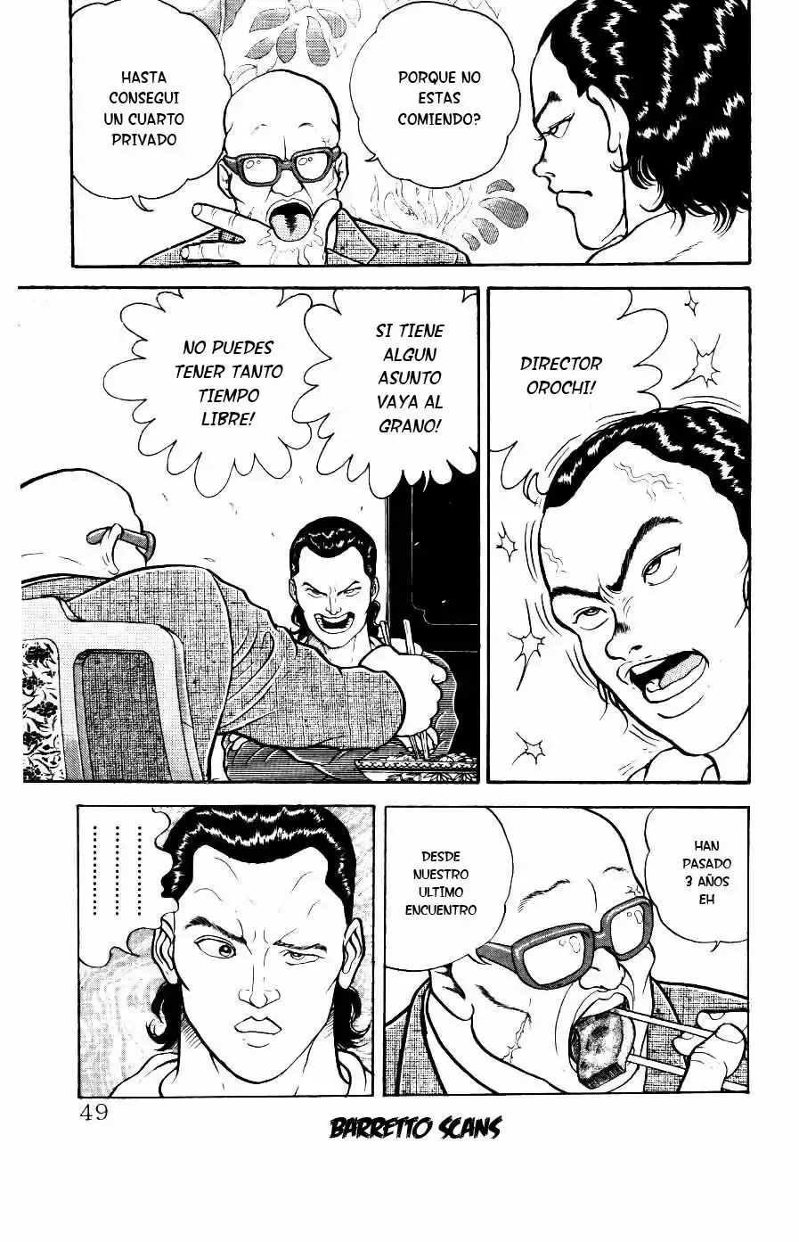 Grappler Baki capítulo 11, página 3