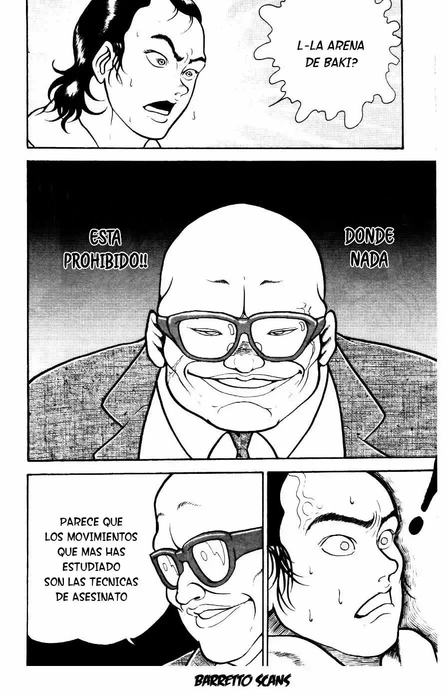 Grappler Baki capítulo 11, página 12