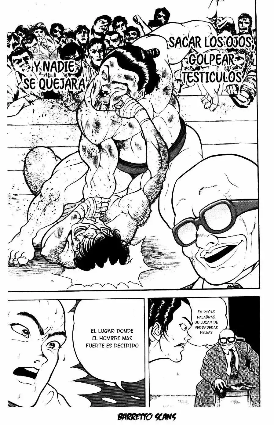 Grappler Baki capítulo 11, página 13