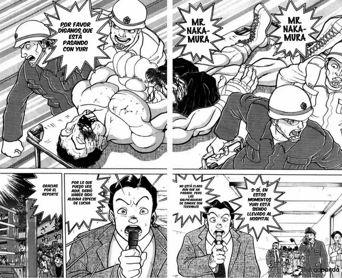 Grappler Baki capítulo 110, página 2
