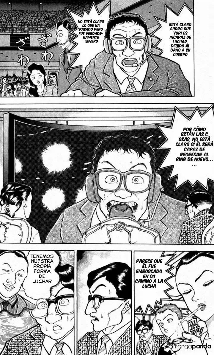 Grappler Baki capítulo 110, página 3