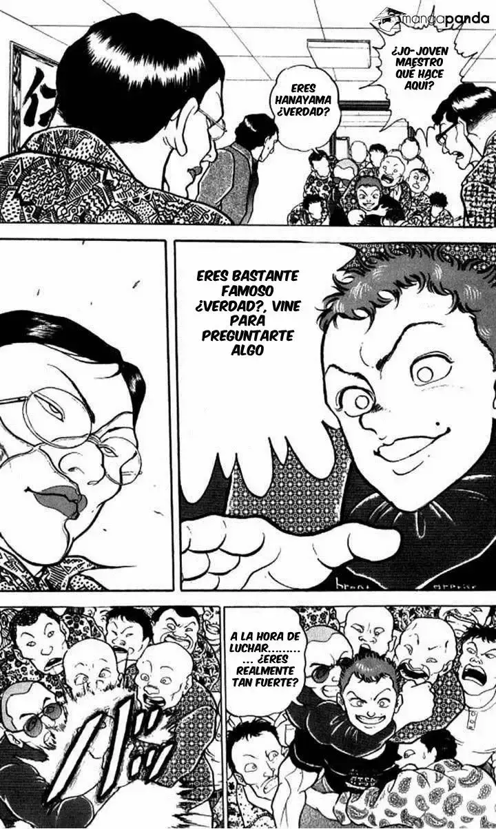 Grappler Baki capítulo 110, página 15