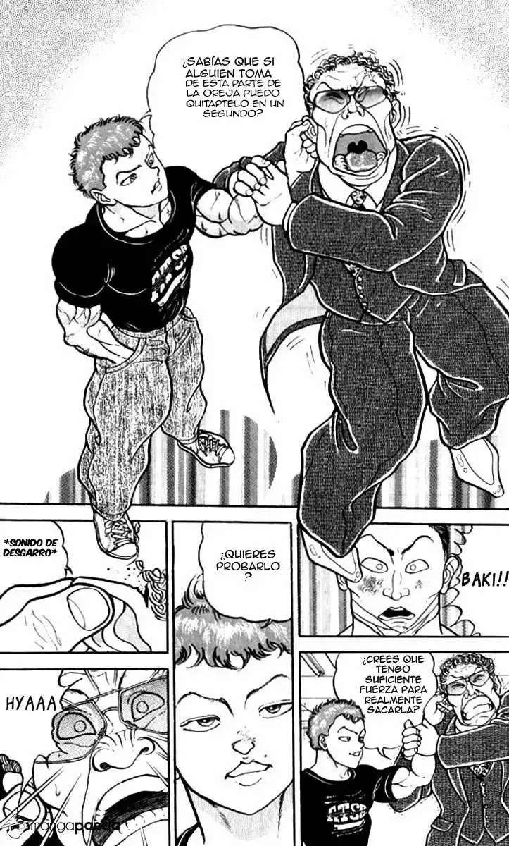 Grappler Baki capítulo 112, página 10