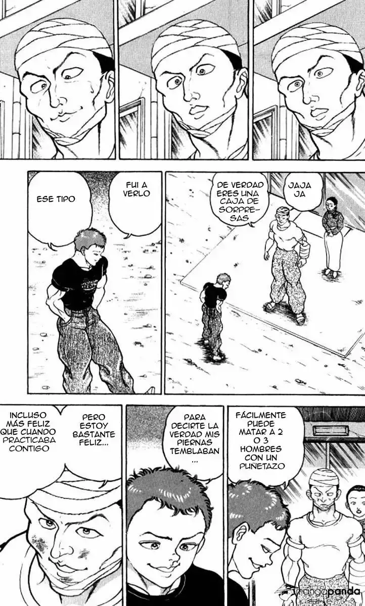 Grappler Baki capítulo 113, página 9