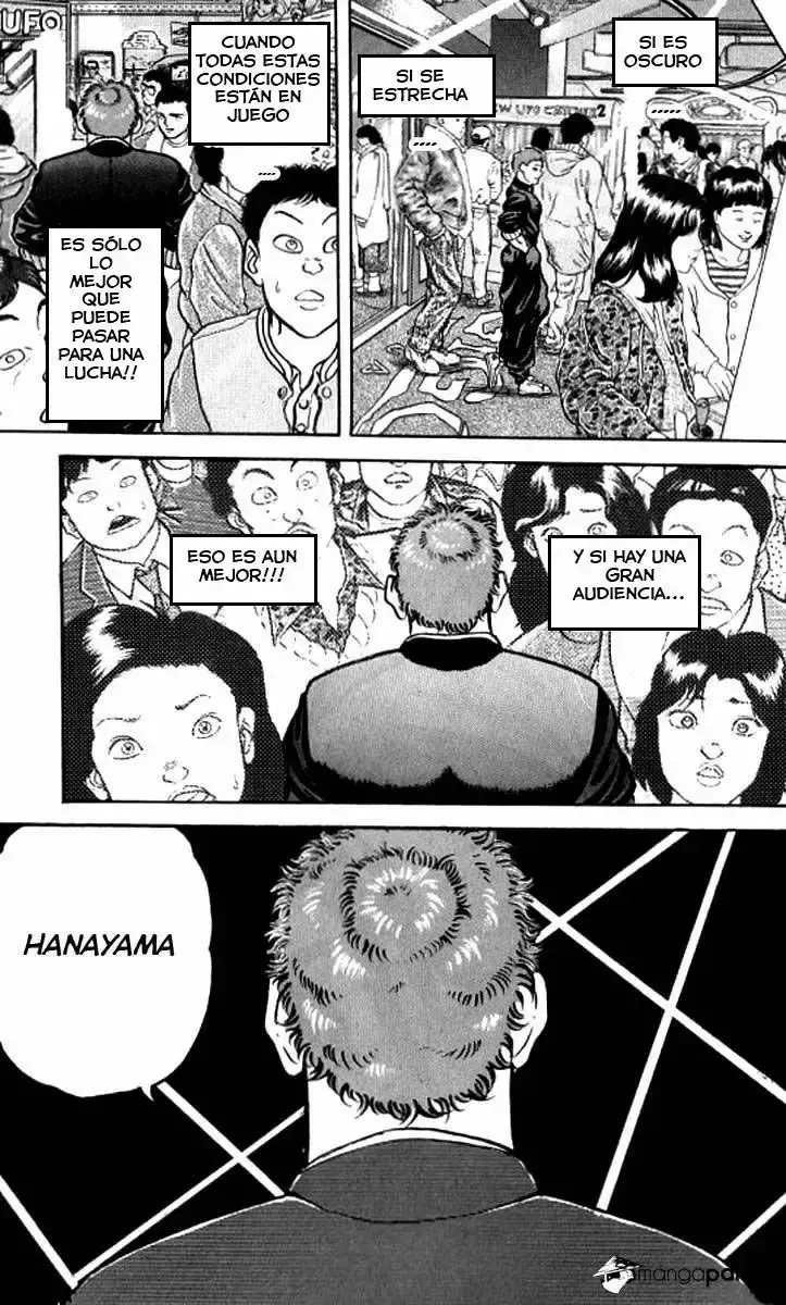 Grappler Baki capítulo 113, página 15