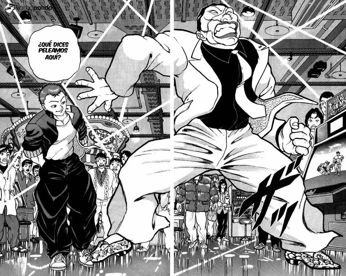 Grappler Baki capítulo 113, página 16