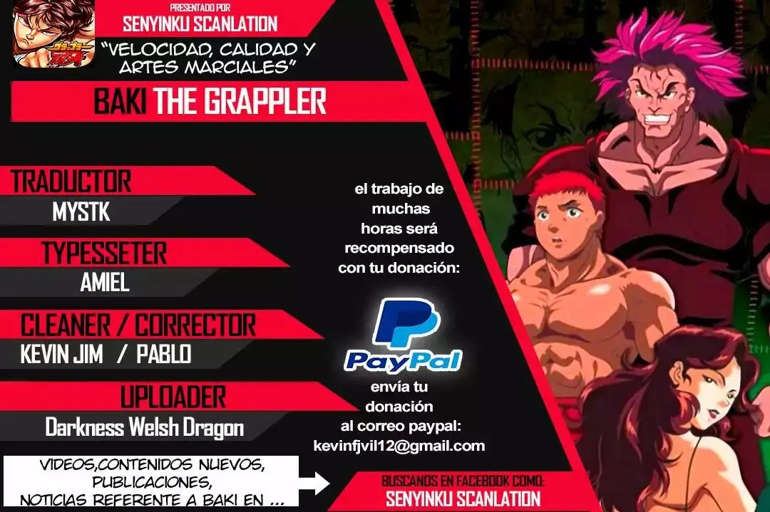 Grappler Baki capítulo 113, página 21