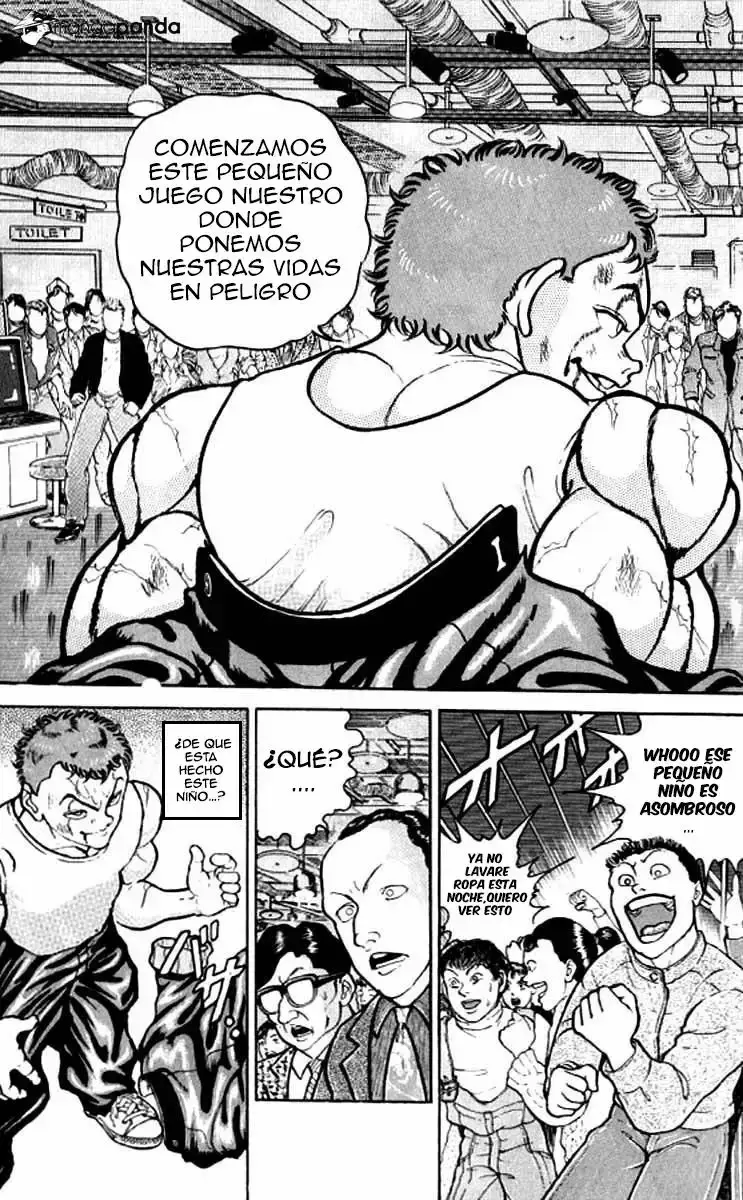 Grappler Baki capítulo 115, página 3