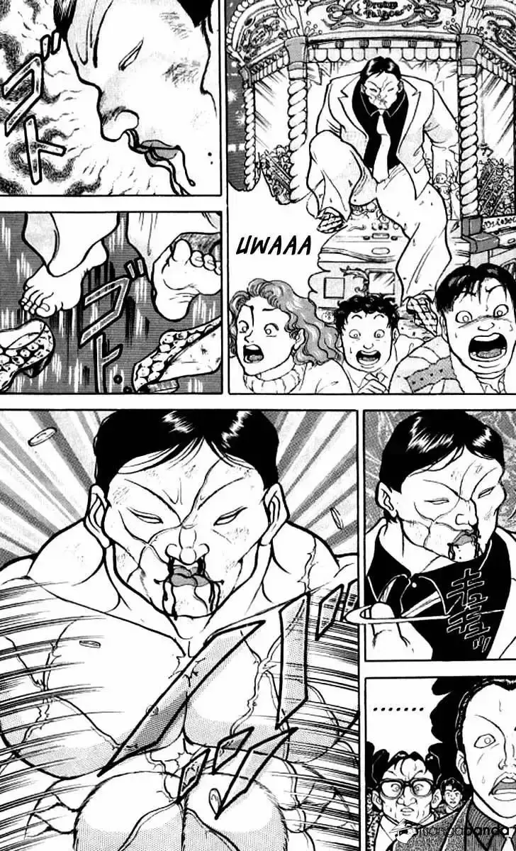 Grappler Baki capítulo 115, página 18