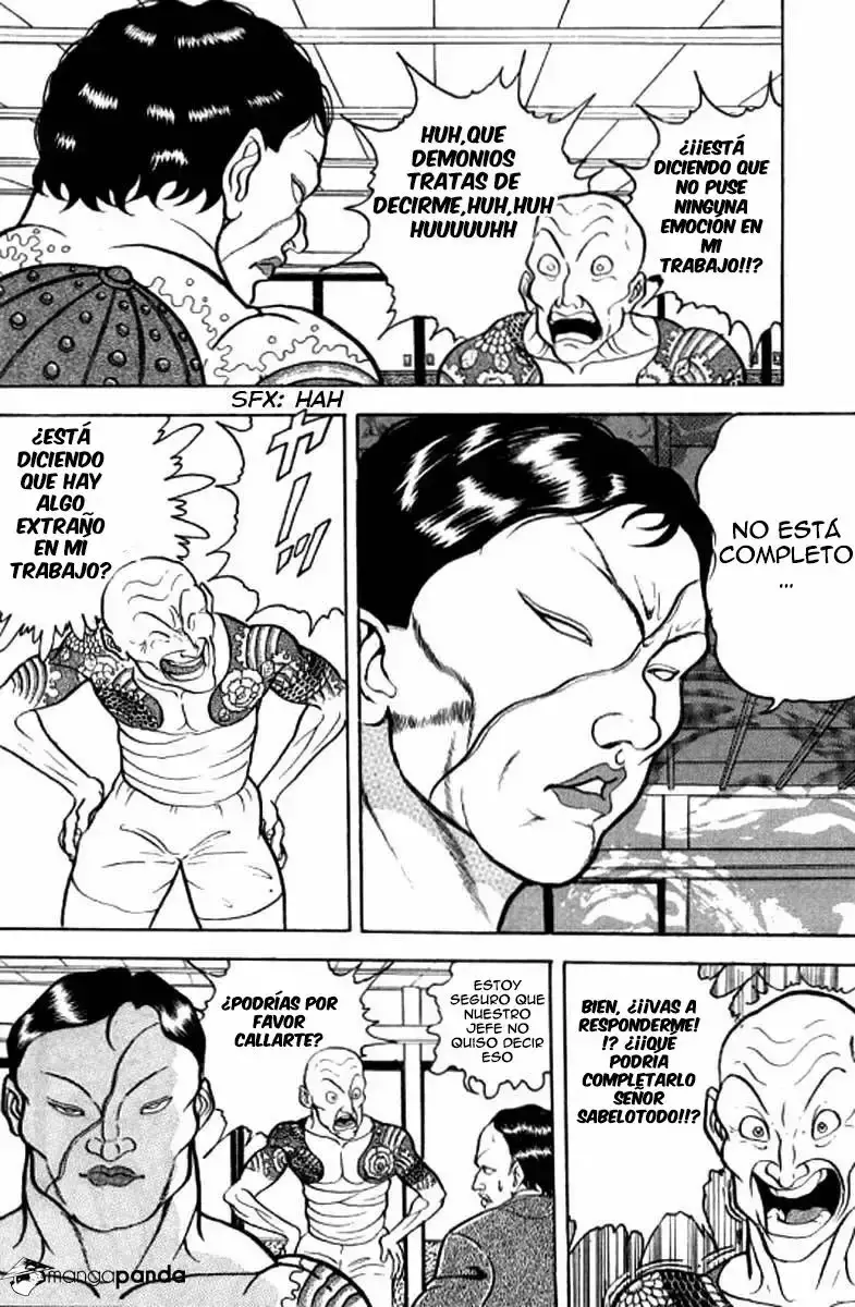 Grappler Baki capítulo 116, página 9