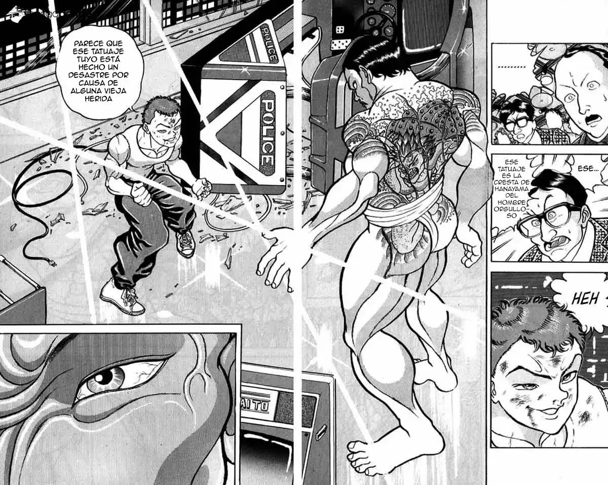 Grappler Baki capítulo 116, página 17