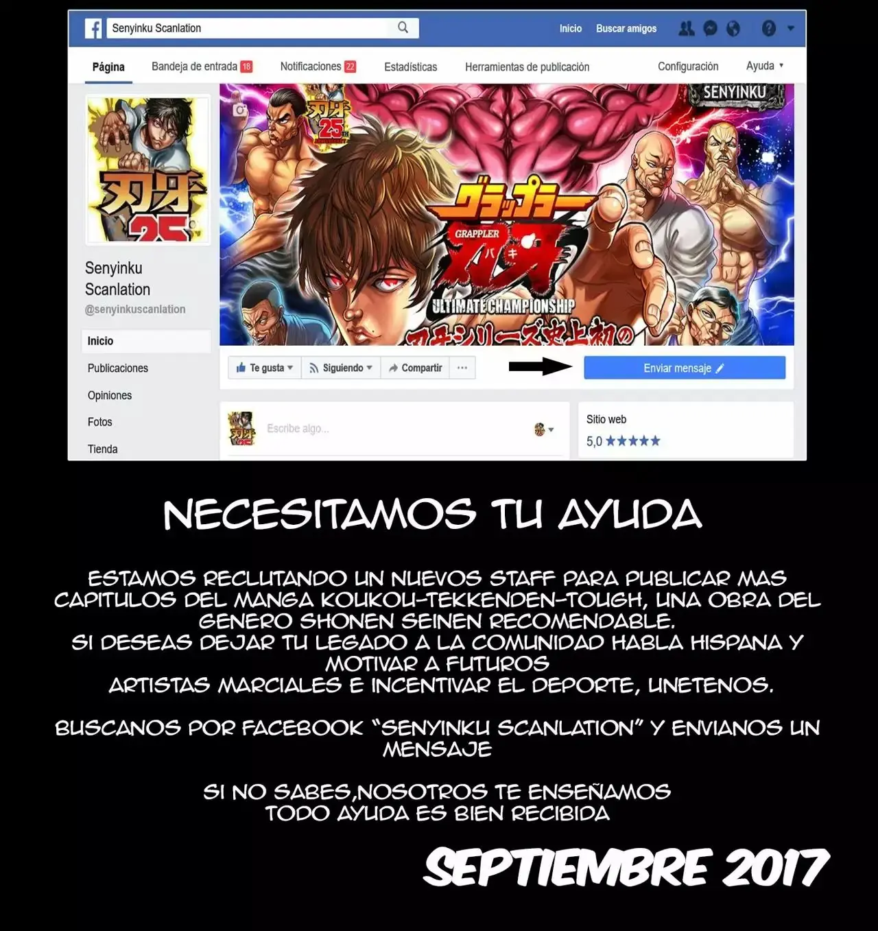 Grappler Baki capítulo 119, página 21