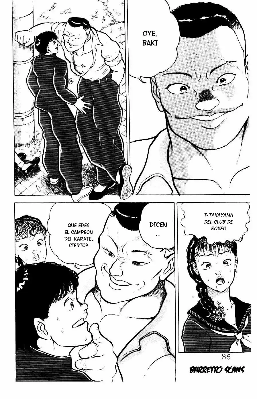 Grappler Baki capítulo 12, página 20