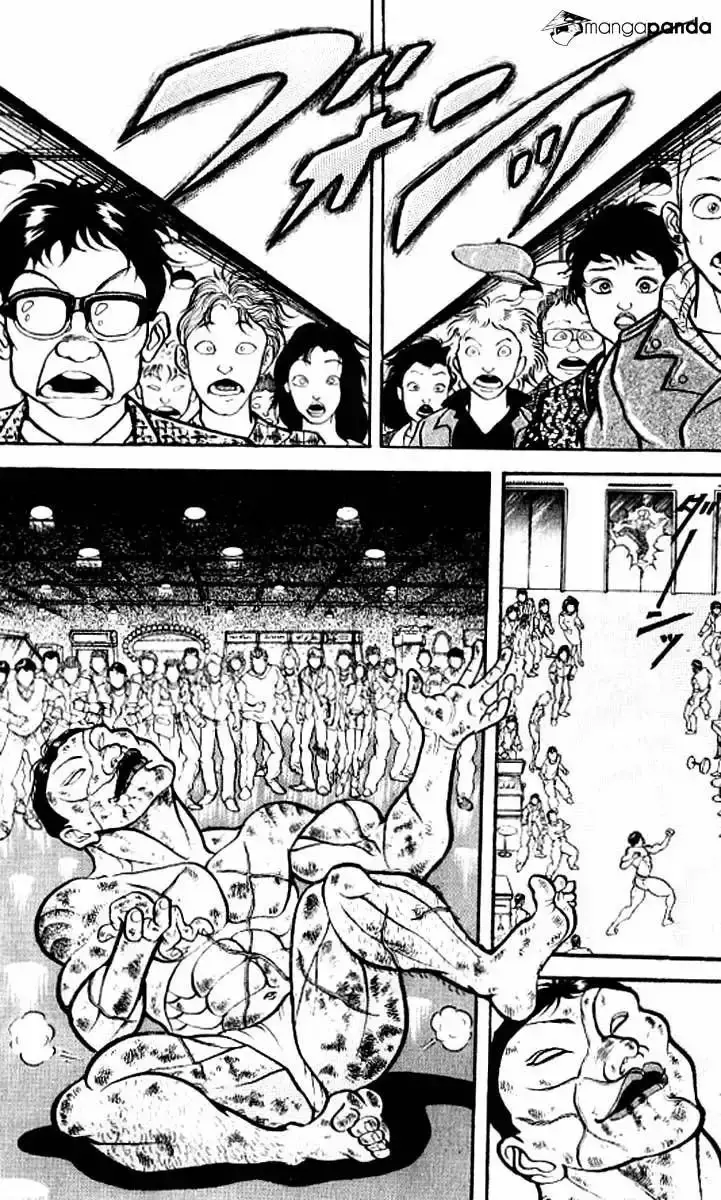 Grappler Baki capítulo 121, página 18