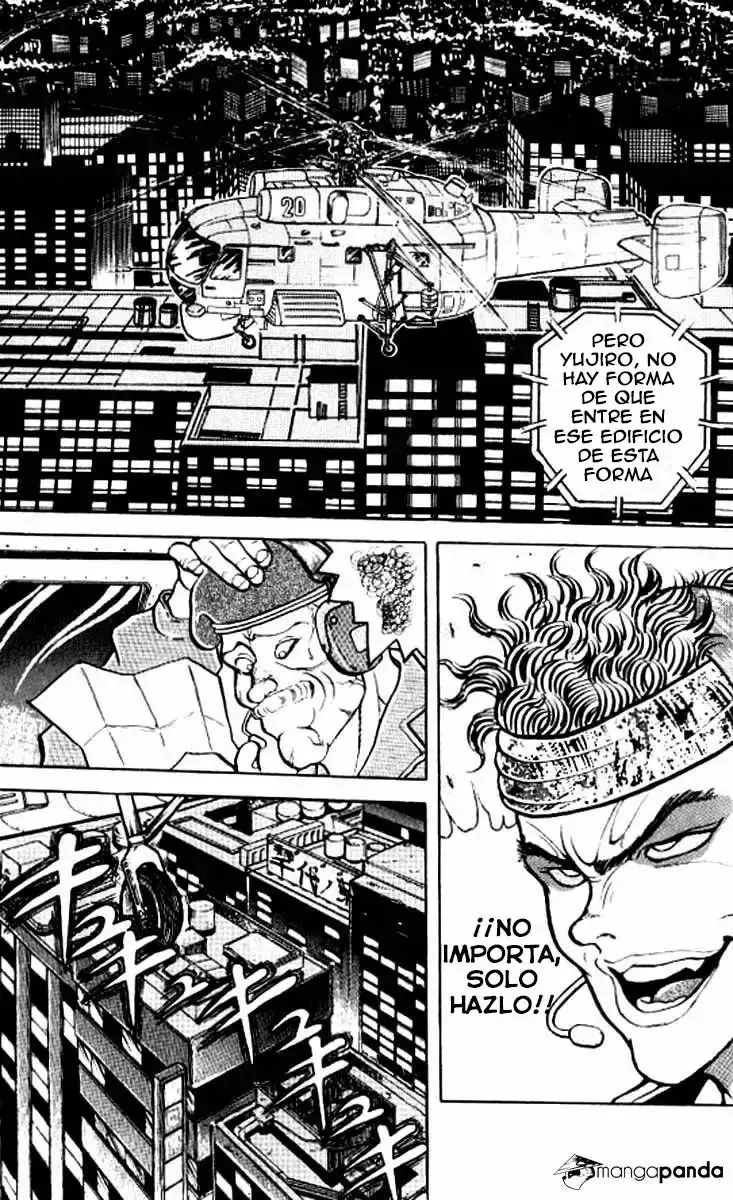 Grappler Baki capítulo 122, página 9
