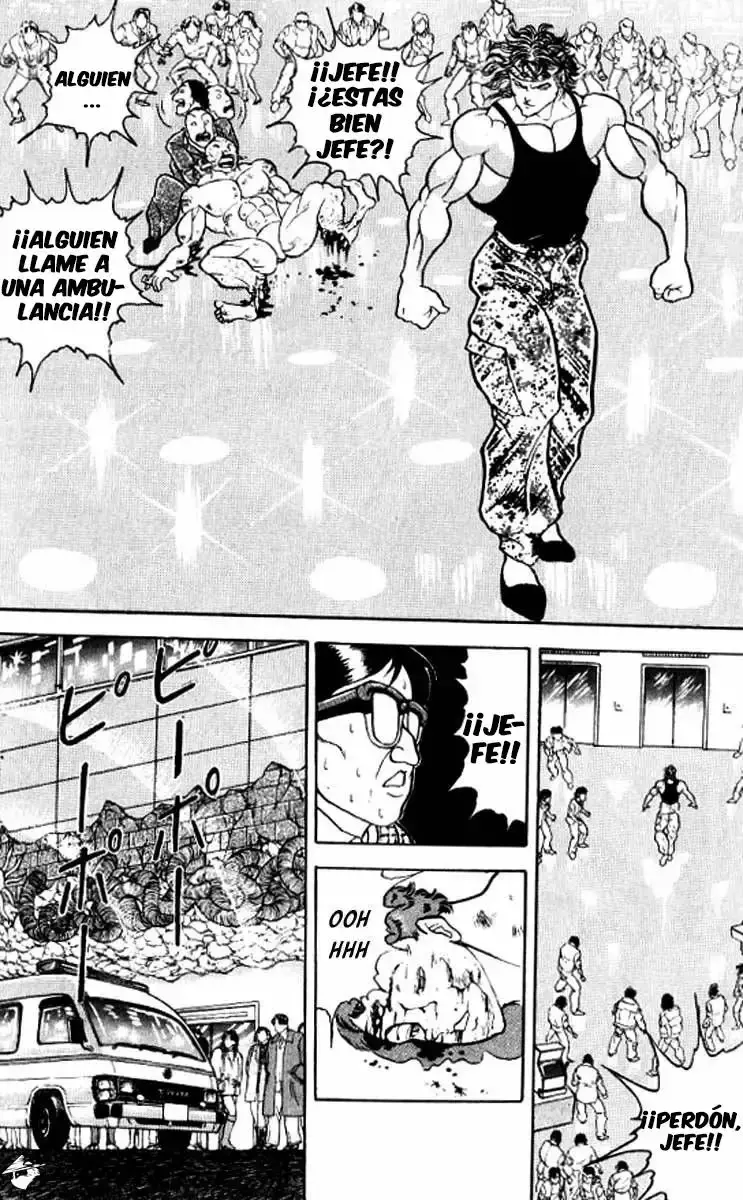 Grappler Baki capítulo 124, página 18
