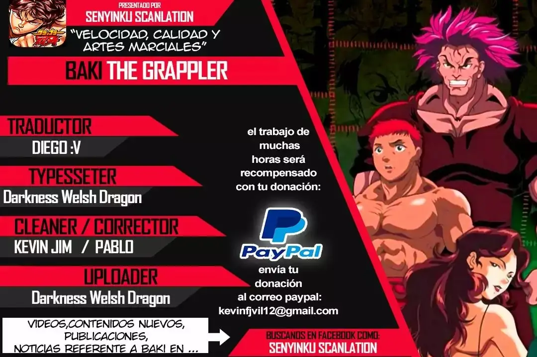 Grappler Baki capítulo 126, página 26