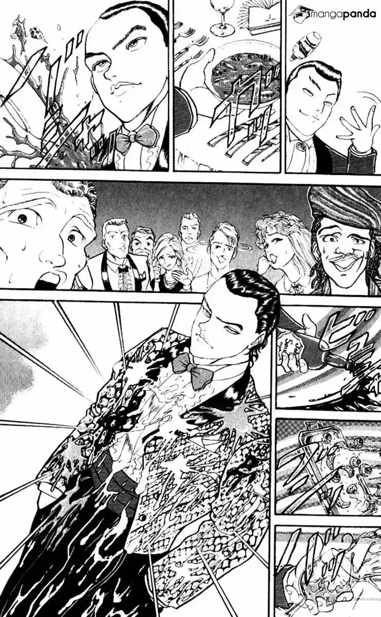 Grappler Baki capítulo 127, página 8