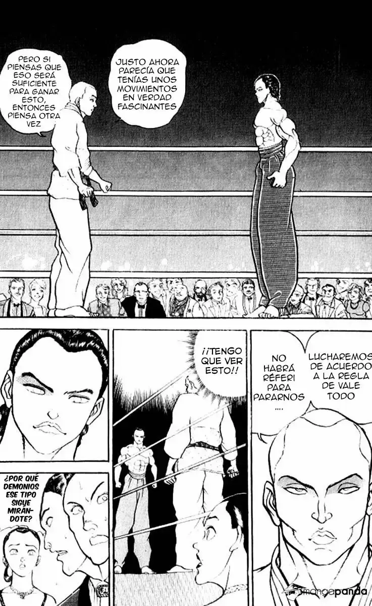 Grappler Baki capítulo 127, página 15