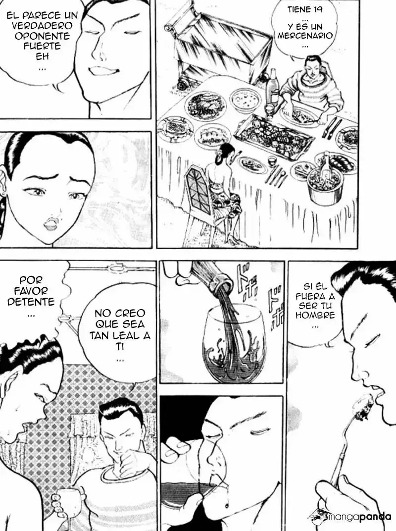 Grappler Baki capítulo 128, página 6