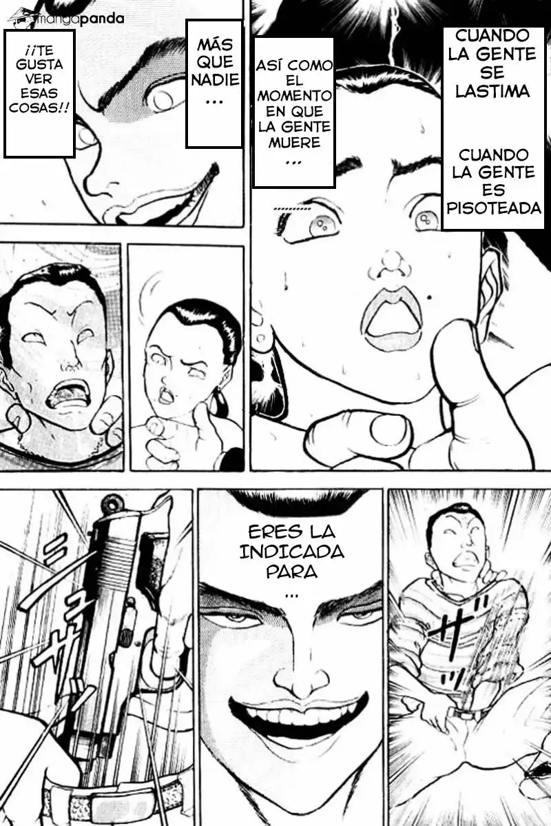 Grappler Baki capítulo 128, página 15