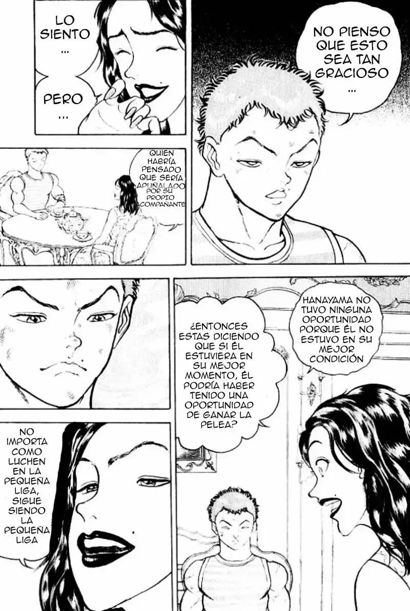 Grappler Baki capítulo 129, página 3