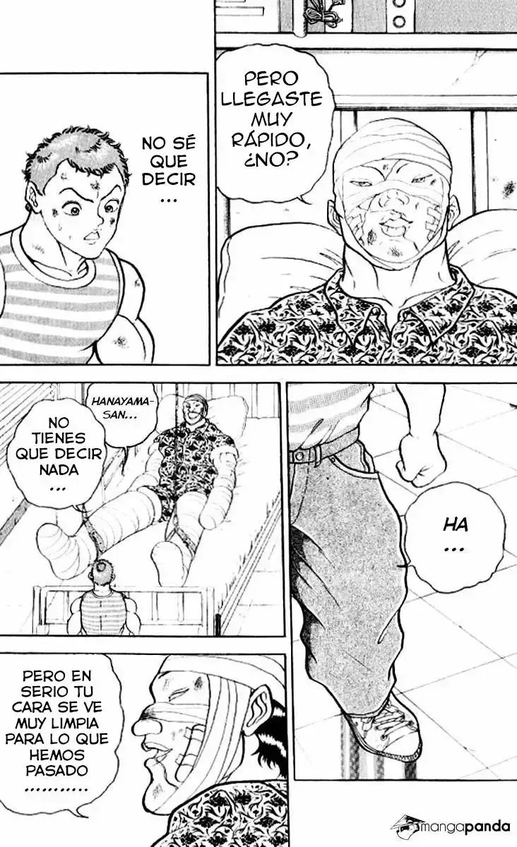 Grappler Baki capítulo 129, página 14