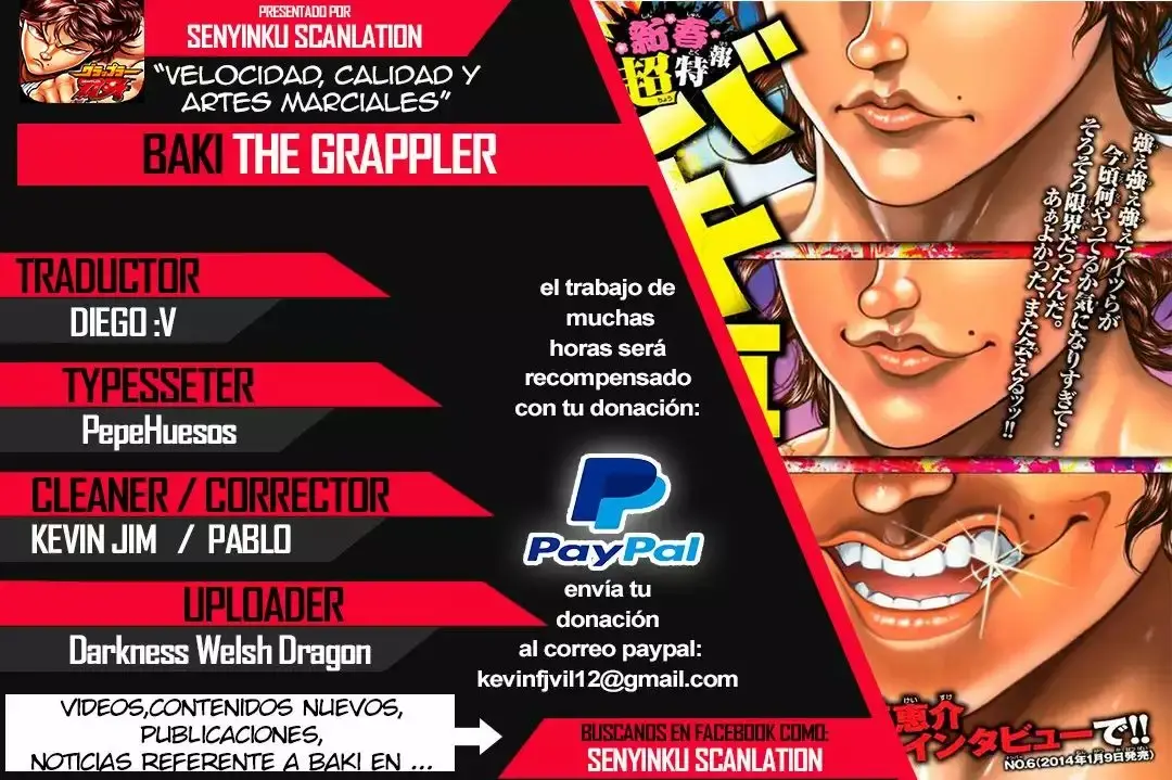 Grappler Baki capítulo 129, página 21