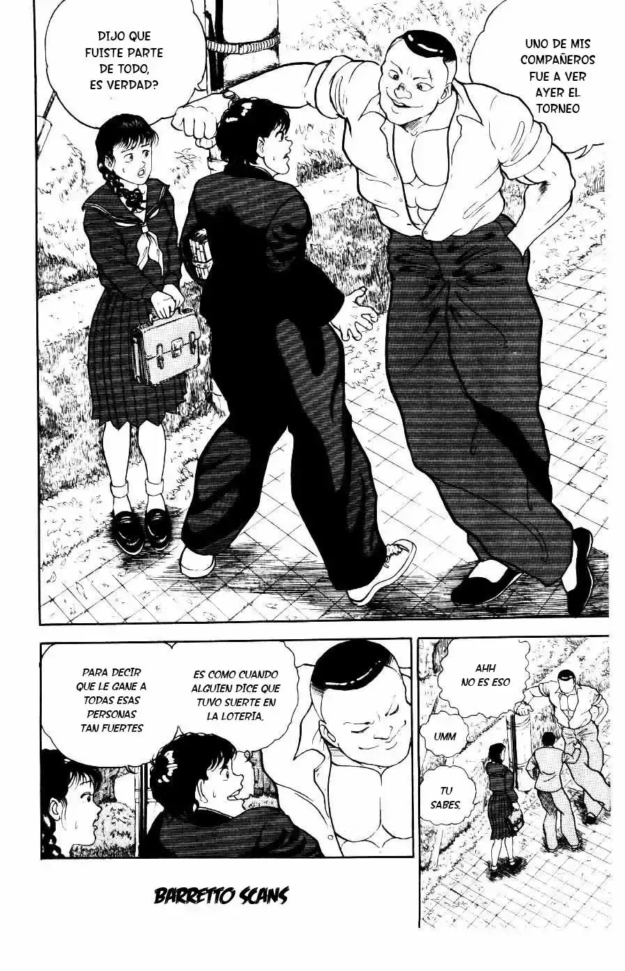 Grappler Baki capítulo 13, página 2